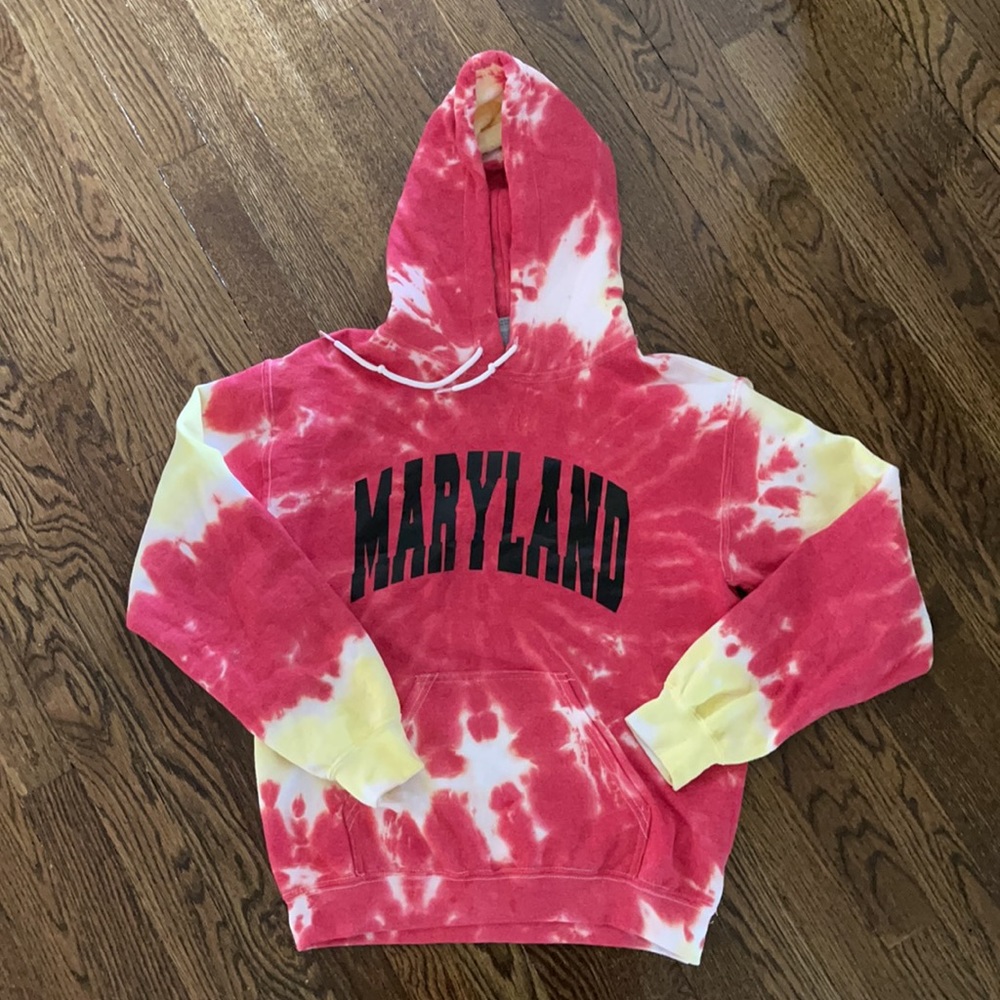 Tie-dye University of Maryland Hoodie
